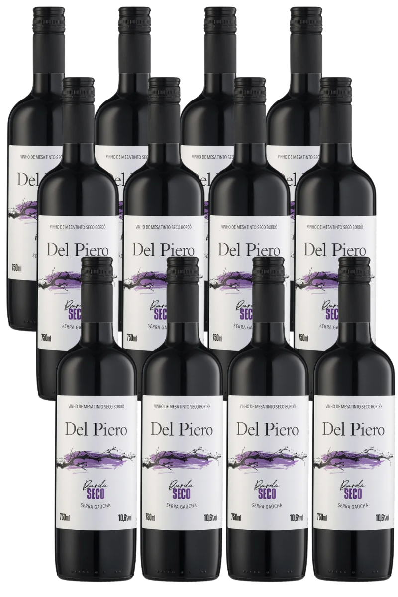 Caixa de Vinho de Mesa Bordo Seco (12un)