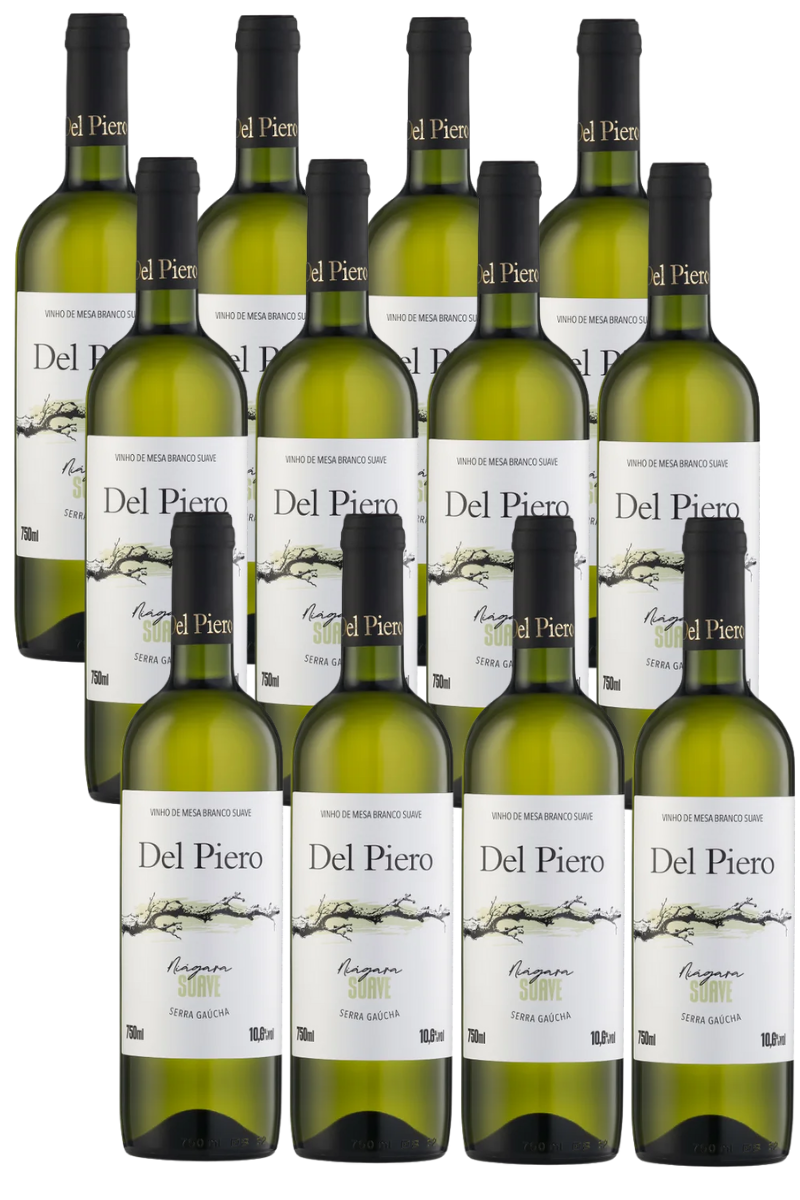 Caixa de Vinho de Mesa Branco Suave (12un)