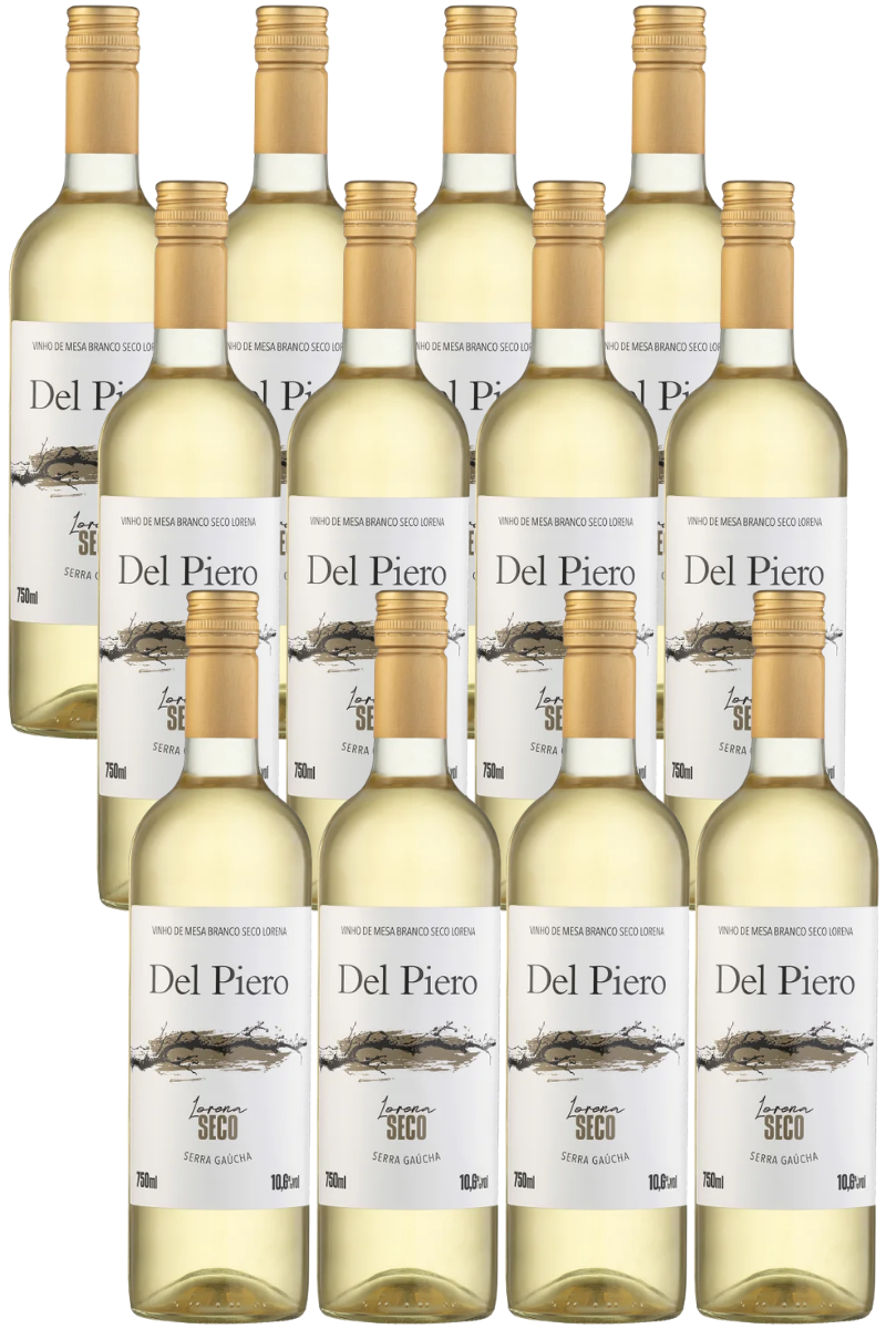 Caixa de Vinho de Mesa Branco Seco Lorena (12un)