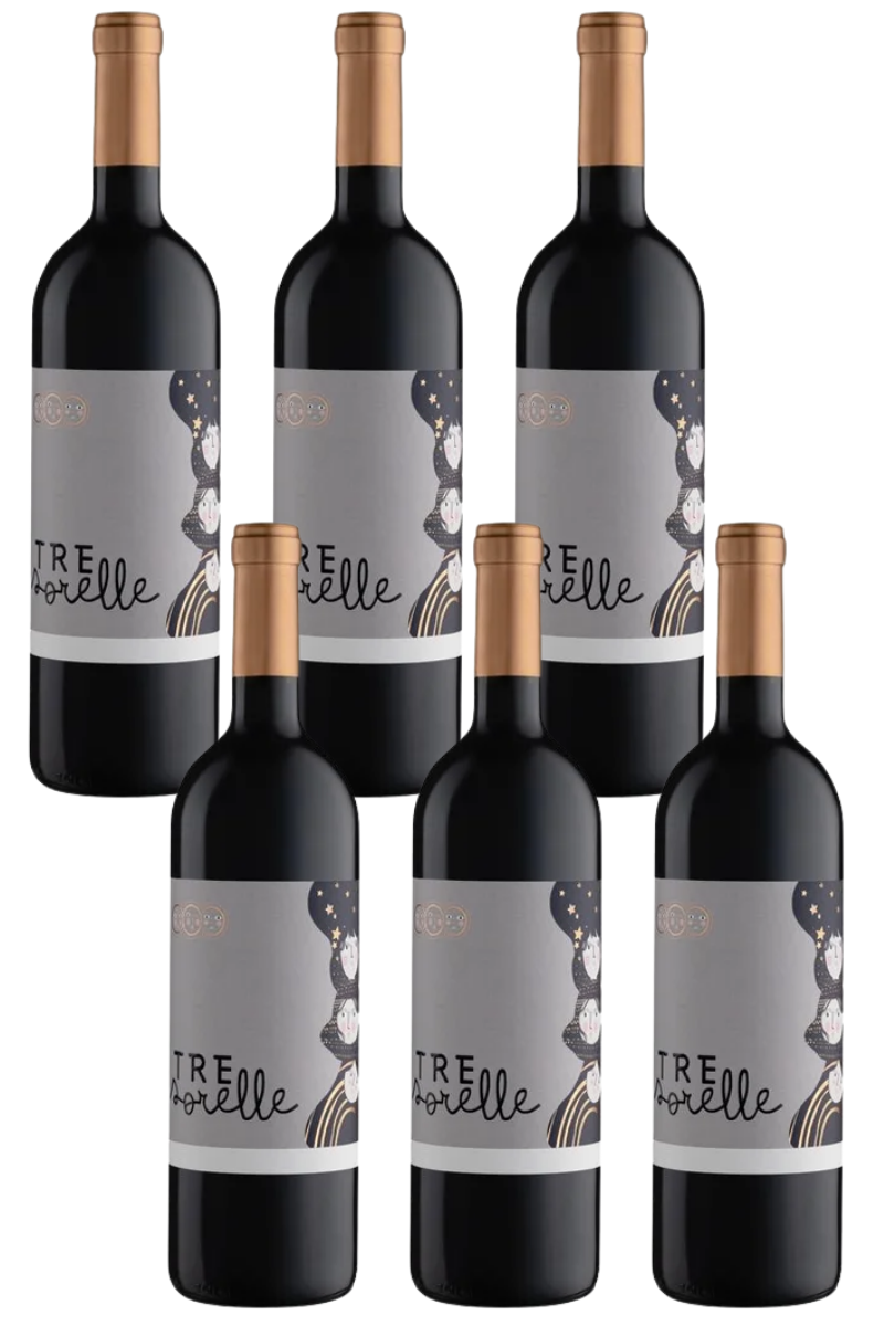 Caixa de Vinho Fino Cabernet Sauvignon Tre Sorelle (6un)