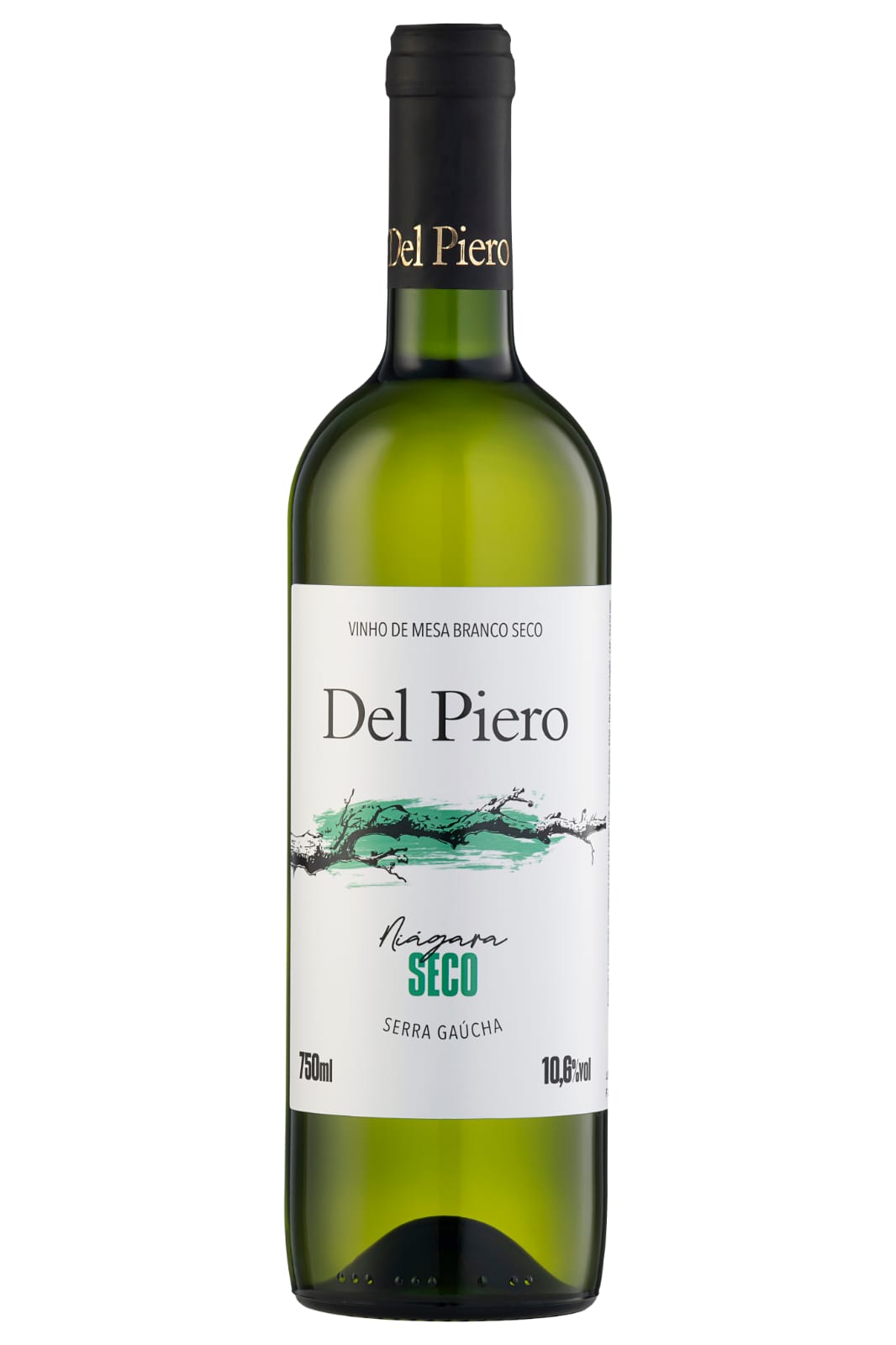 Vinho de Mesa Branco Seco Del Piero 750ml