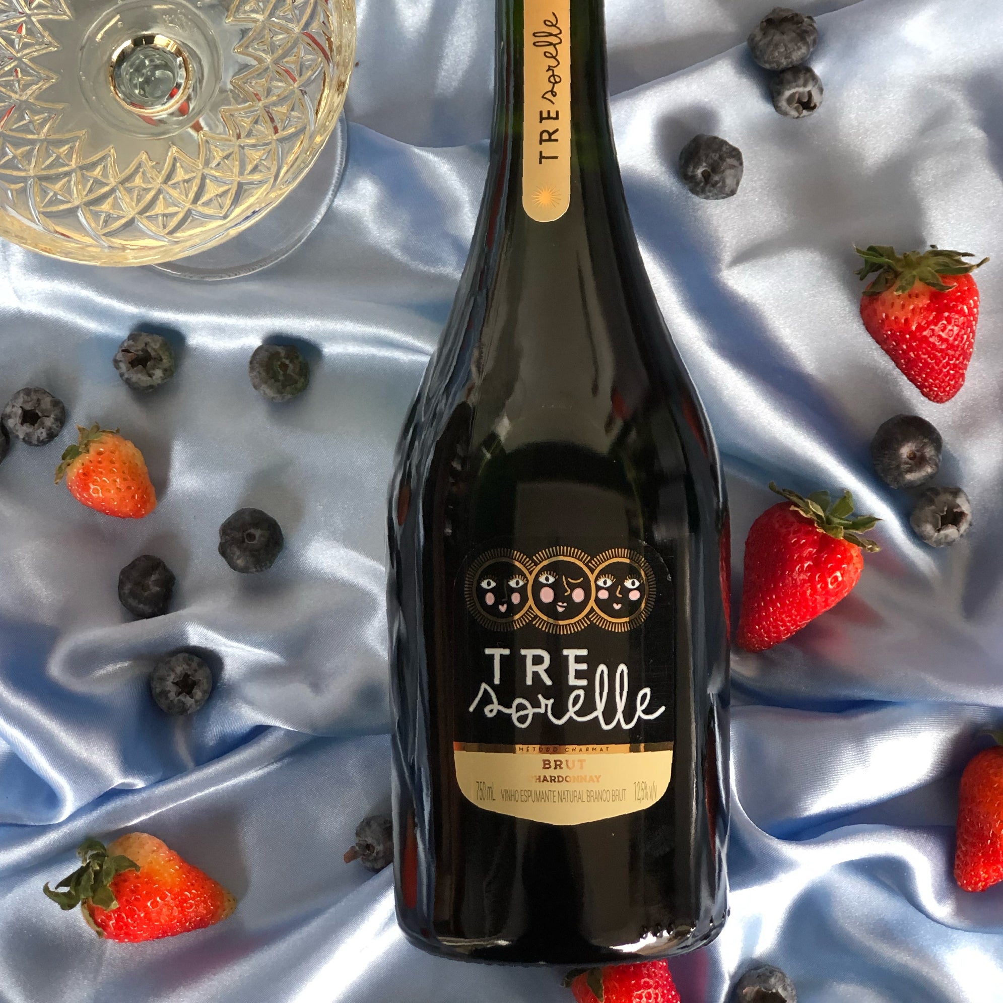 Espumante Brut Branco Tre Sorelle 750ml