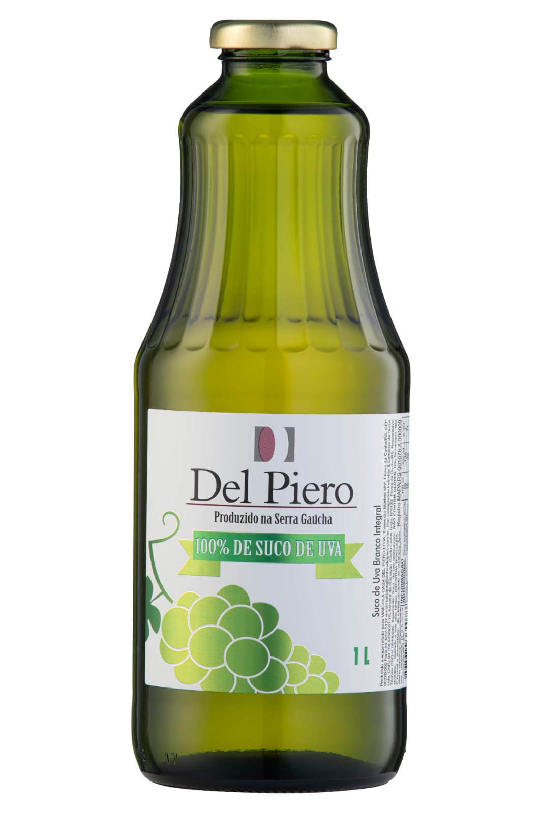 Caixa de Suco de Uva Branco Integral 1L (12un)