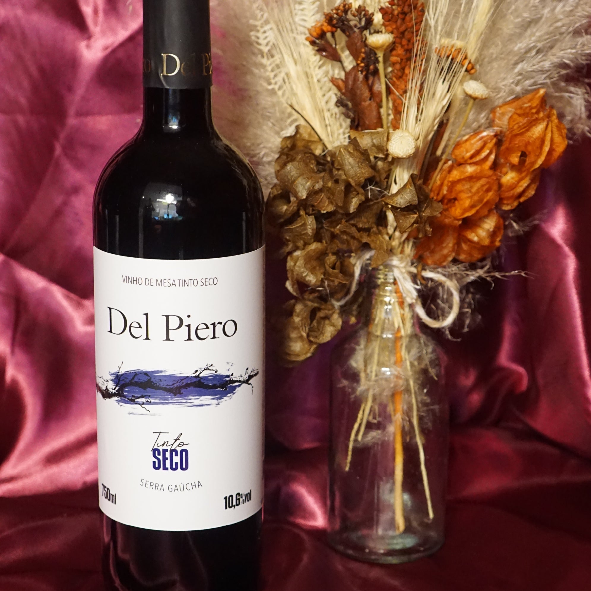 Vinho de Mesa Tinto Seco Del Piero 750ml